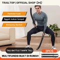 TRAILTOP Battle Rope Alat Fitness Multifungsi Tanpa Tali Cocok Untuk Latihan Fisik Di Rumah