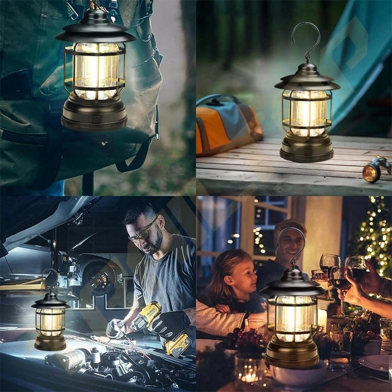 TrailTop Lampu Camping Lampu Lentera Lampu LED Baterai Lampu Tenda Camping LED Emergency