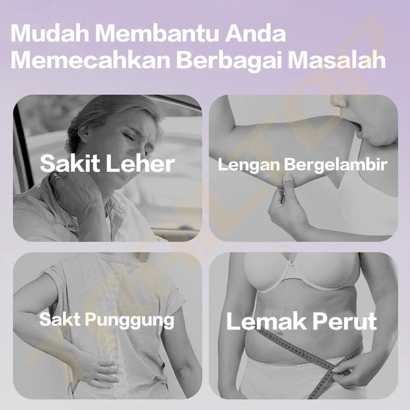 TrailTop Tummy Trimer Fitnes Alat Olahraga Pengecil Perut Tummy Trimmer Di Rumah 6 Tali
