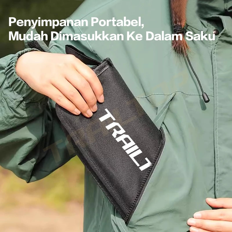 TrailTop Kursi Lipat Kecil Dan Portable Kursi Lipat Outdoor Kursi Lipat Mini Bangku Lipat Beban 120kg