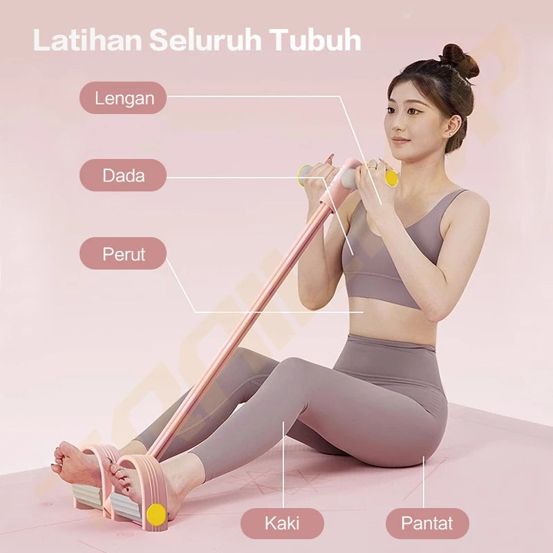 TrailTop Tummy Trimmer Alat Fitness Alat Olahraga Pengecil Perut Dan Pembakar Lemak