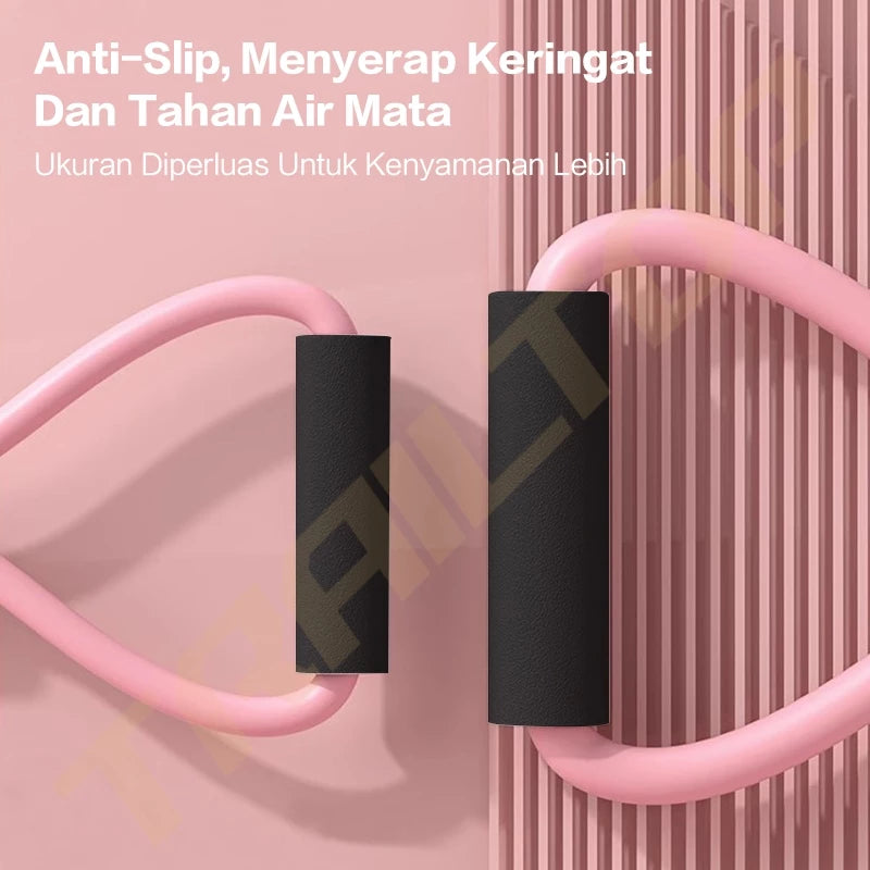 Trailtop Tali Stretching Karet Gym Alat Olahraga Di Yoga Resistance Band Alat Gym Di Rumah