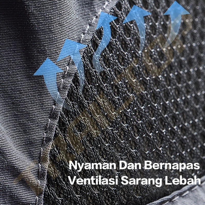 TrailTop Topi Gunung Topi Visor Lipat Pinggiran Lebar Anti UV Topi Mancing Bernapas