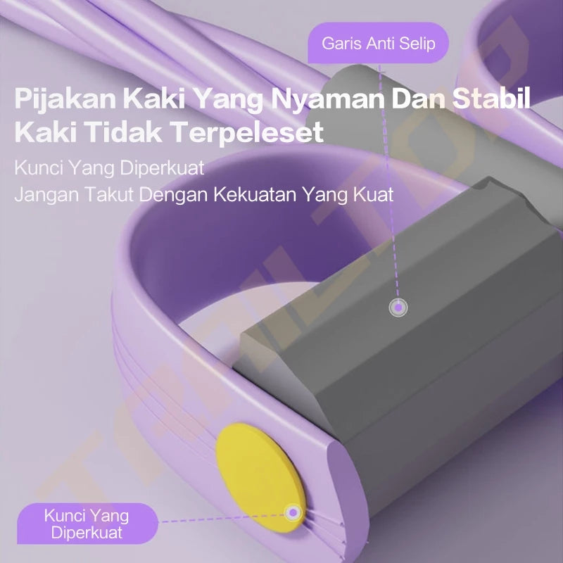 TrailTop Matras Olahraga Dan Tummy Trimer Fitnes Set Isi 2PCS