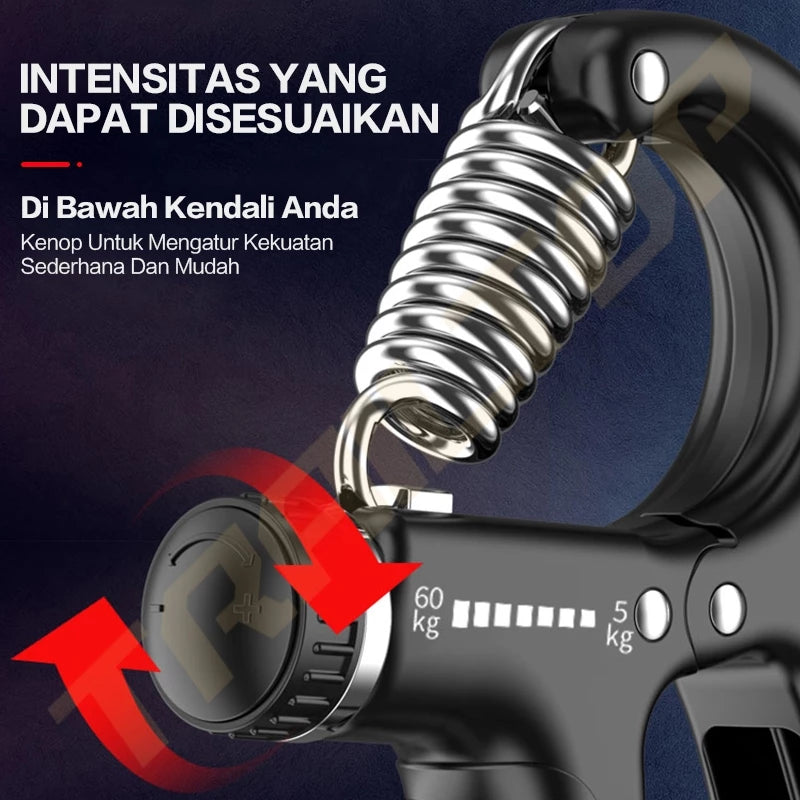 TrailTop Handgrip Adjustable Alat Bantu Fitness Otot Lengan Tangan Portable Handgrip Strength 5-60KG