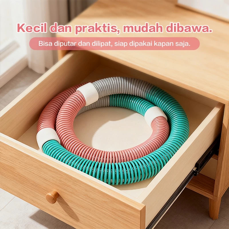 TrailTop Hula Hoop Lipat Bakar Lemak Diet Cepat Mengecilkan Perut Dan Pinggul Olahraga Di Rumah