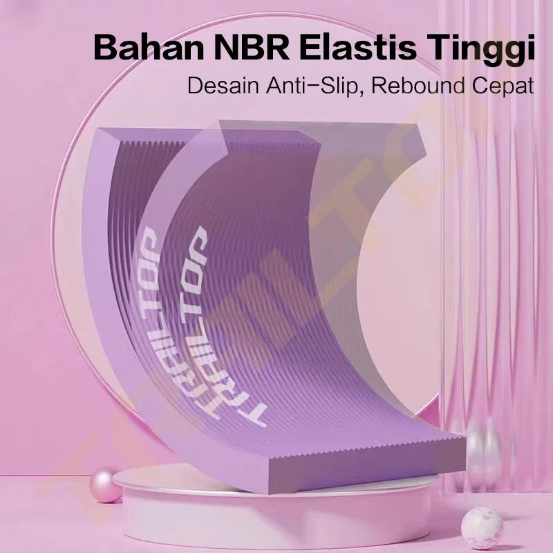 Trailtop Balance Pad NBR Matras Olahraga Ab Wheel Roller Matras Lutut Tebal 4cm