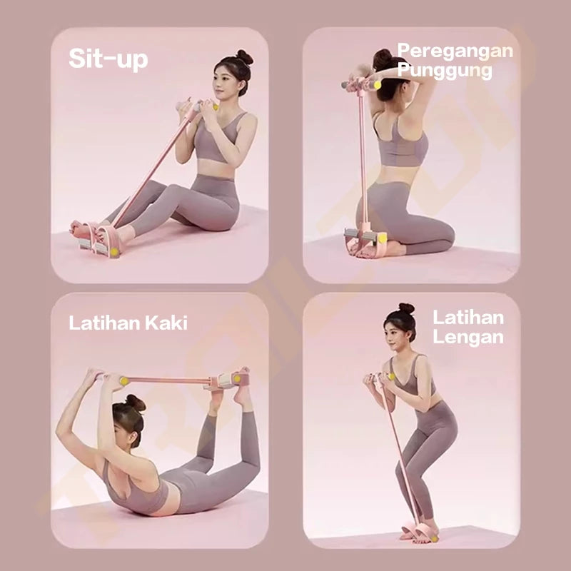 TrailTop Tummy Trimmer Alat Fitness Alat Olahraga Pengecil Perut Dan Pembakar Lemak