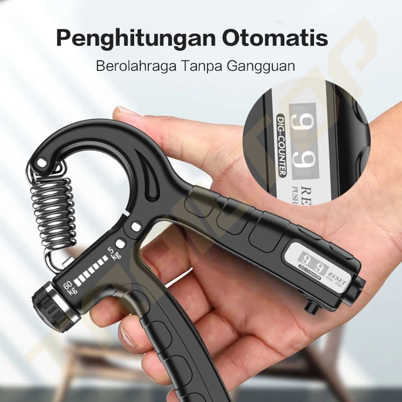 TrailTop Handgrip Adjustable Alat Bantu Fitness Otot Lengan Tangan Portable Handgrip Strength 5-60KG
