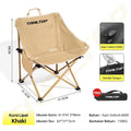 TrailTop Kursi Lipat Outdoor Kursi Camping Bulat Tahan Air Tahan Aus Dan Tahan Sobek Beban 150kg