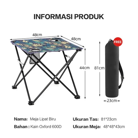 TrailTop Kursi Lipat Outdoor Kursi Camping Bulat Tahan Air Tahan Aus Dan Tahan Sobek Beban 150kg