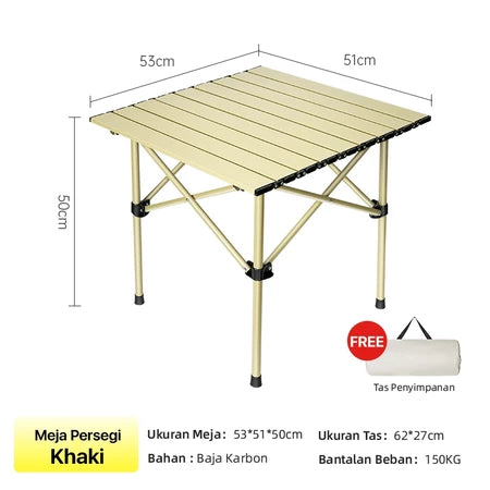 TrailTop Kursi Lipat Outdoor Kursi Camping Bulat Tahan Air Tahan Aus Dan Tahan Sobek Beban 150kg