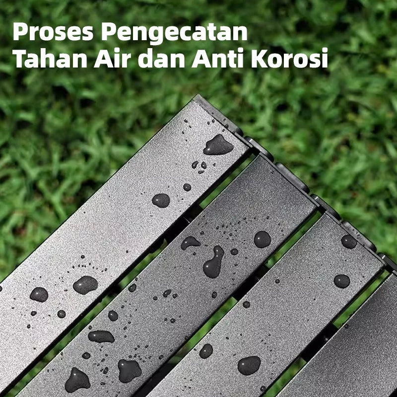 TrailTop Meja Kursi Lipat Kermit 1 Set Meja Lipat Outdoor Dan Kursi Lipat Portable