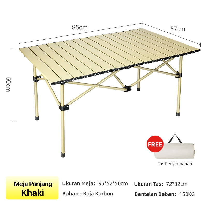 TrailTop Kursi Lipat Outdoor Serbaguna Kursi Lipat Camping Tebal Dan Tahan Aus Kursi Kemping Lipat Dan Meja Penahan Beban 120kg