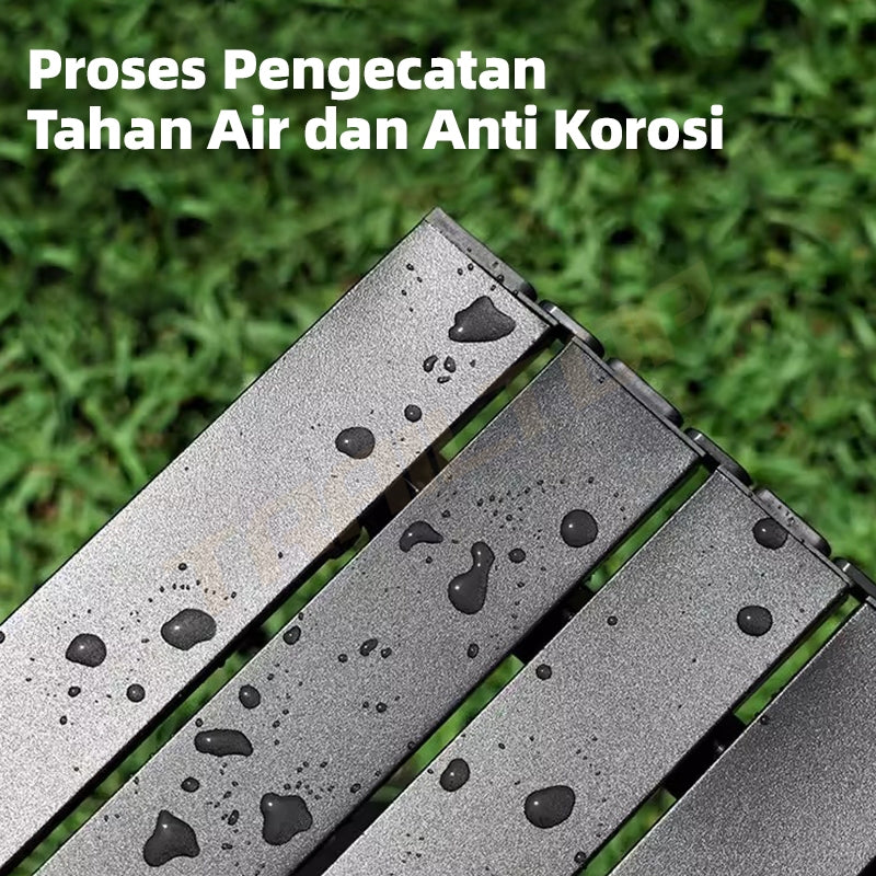 TrailTop Meja Kursi Lipat Outdoor 1 Set Meja Lipat Outdoor Dan Kursi Lipat Portable