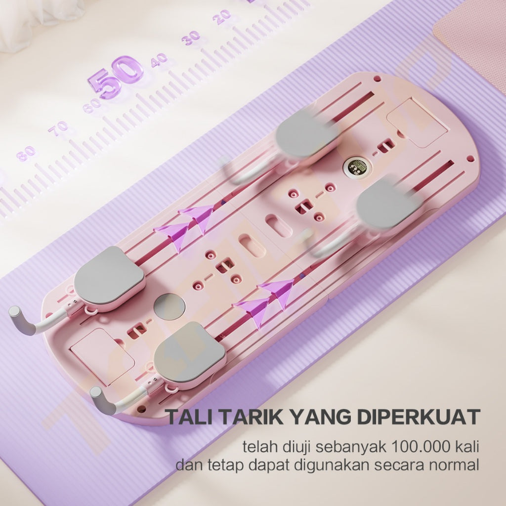 TrailTop Papan Perut Aerobik 5 ln 1 Push Up AB Wheel Roller Plank Trainer Alat Sit Up