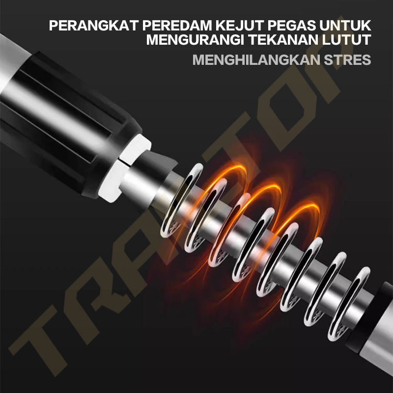 TrailTop Tracking Pole Lipat Tongkat Gunung Trekking Hiking Dapat Diatur Sesuka Hati 65-135cm