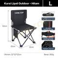 TrailTop Kursi Lipat Outdoor Serbaguna Kursi Lipat Camping Tebal Dan Tahan Aus Kursi Kemping Lipat Dan Meja Penahan Beban 120kg