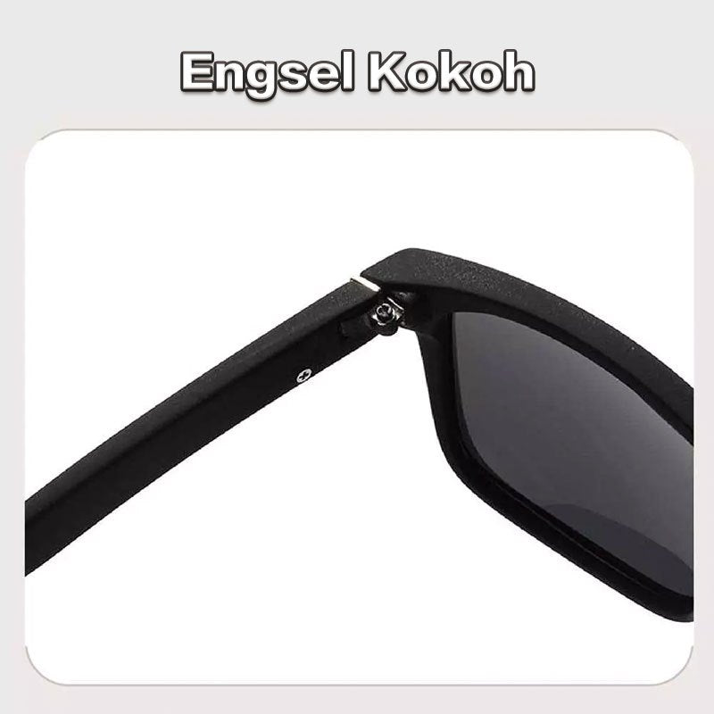 TrailTop Kacamata Hitam Pria Wanita Aviation HD Polarized UV400 Anti Silau Cahaya Matahari