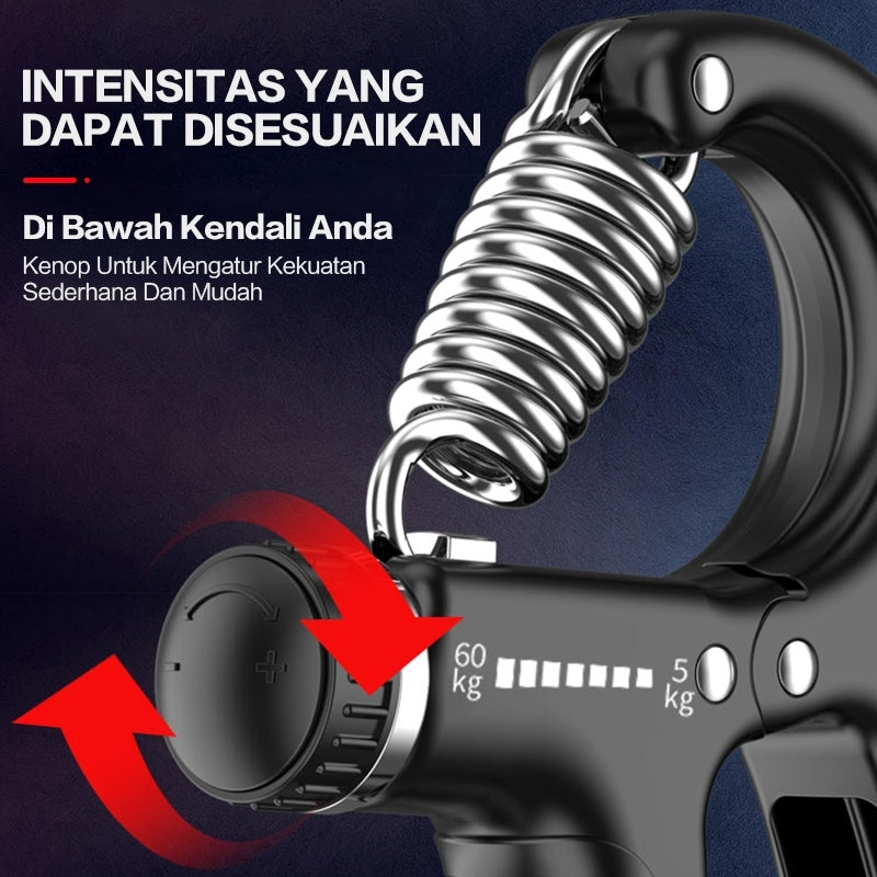 TrailTop Handgrip 5-60Kg Adjustable Alat Olahraga Tangan Handgrip Otot Lengan Tangan Portable
