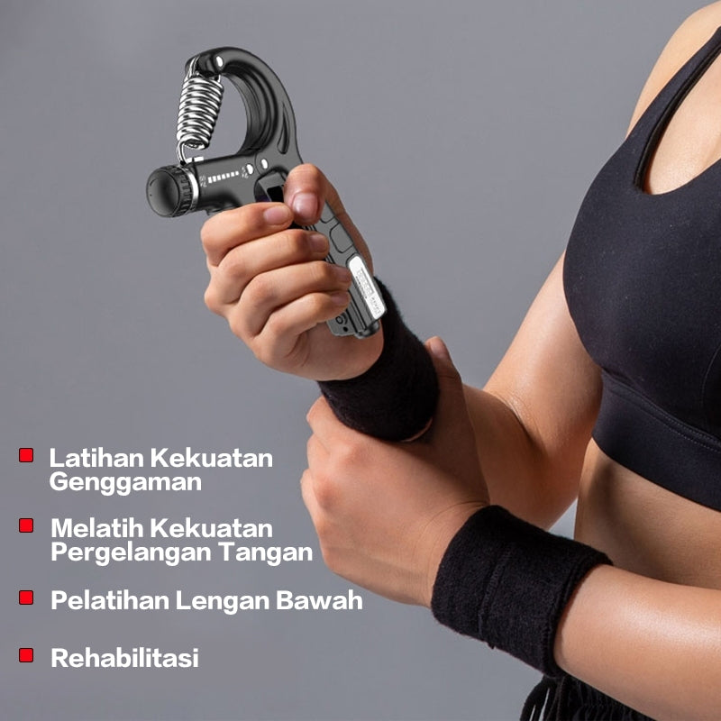 TrailTop Handgrip 5-60Kg Adjustable Alat Olahraga Tangan Handgrip Otot Lengan Tangan Portable
