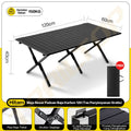 TrailTop Meja Lipat Panjang Outdoor dan Kursi Lipat