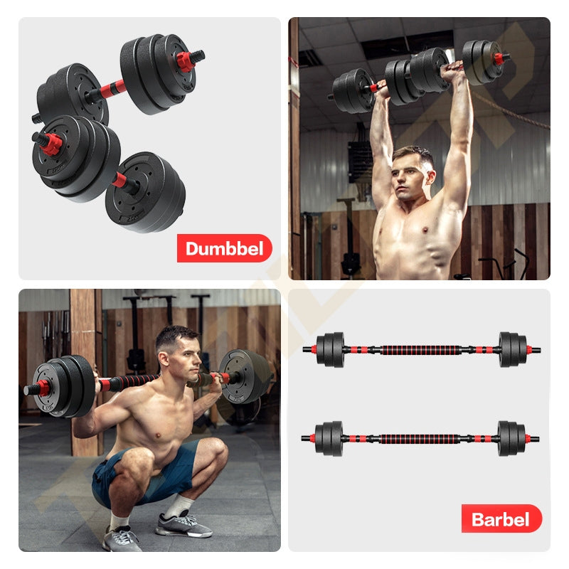 TrailTop  Dumbbell Set 20KG & 40KG Peralatan Fitness Barbel Set Dumbel Berat Bisa Diatur