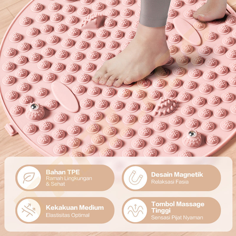 TrailTop Karpet Akupresur Pijat Terapi Kaki Bantalan Refleksi Kaki Matras Foot Massager