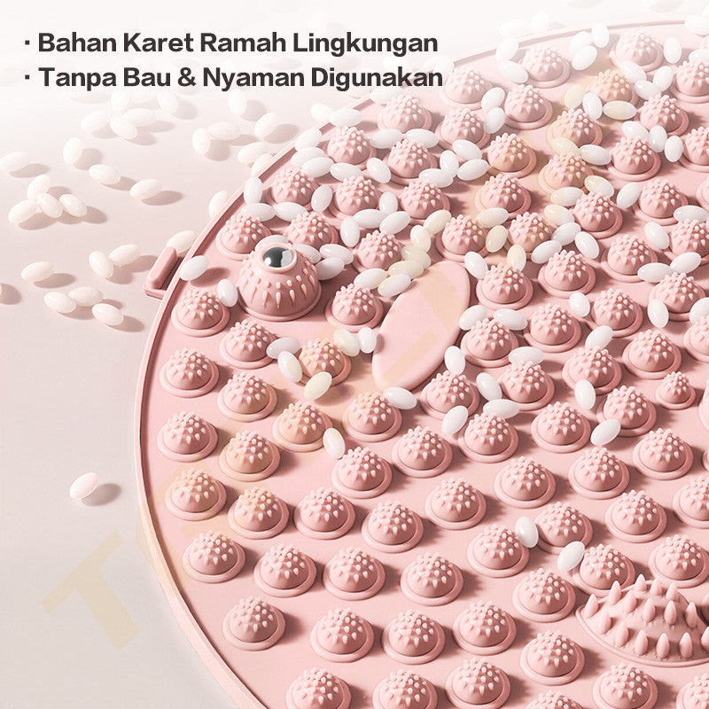 TrailTop Karpet Akupresur Pijat Terapi Kaki Bantalan Refleksi Kaki Matras Foot Massager