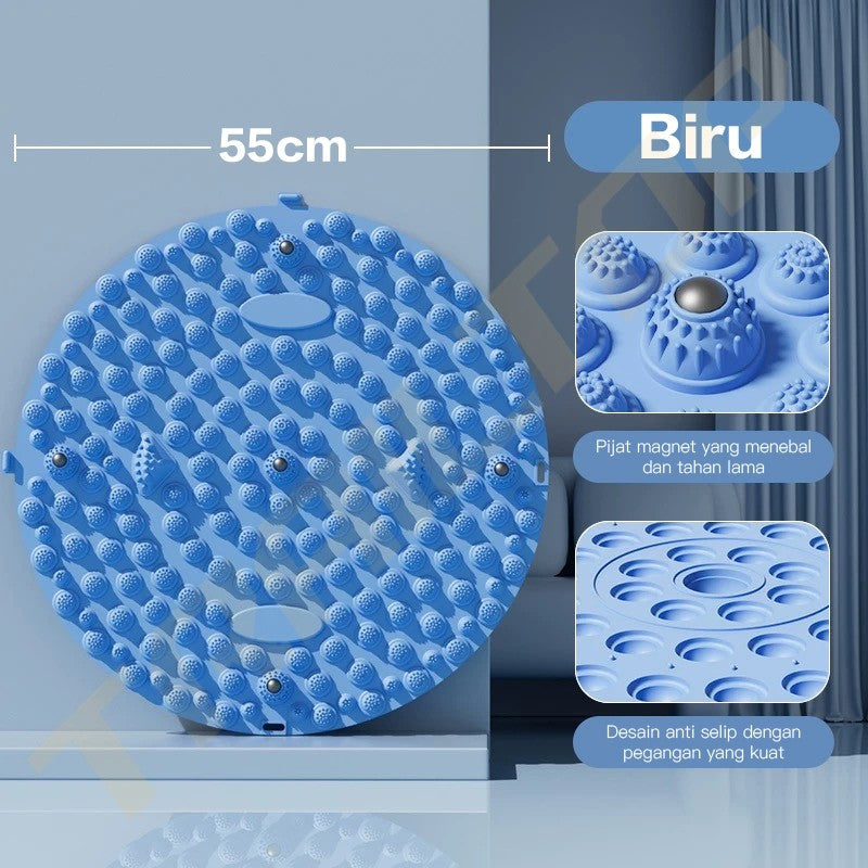 TrailTop Karpet Akupresur Pijat Terapi Kaki Bantalan Refleksi Kaki Matras Foot Massager