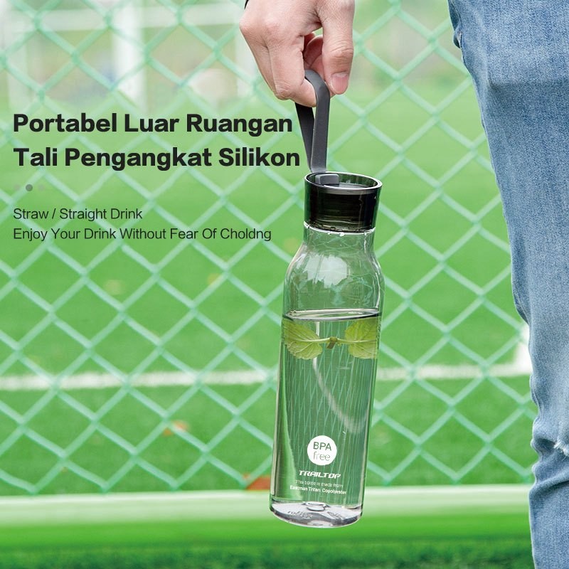 Trailtop Botol Minum 750ml BPA Free Botol Minum Bahan Tritan Tahan Panas Dan Dingin
