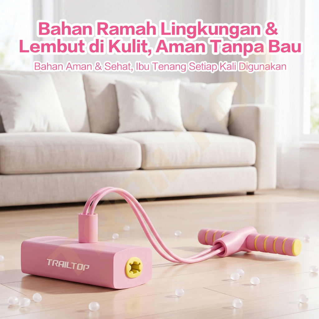 TrailTop Jumping Trainer Anak Alat Latihan Lompat Tali Elastis Pegangan Busa Anti Slip Indoor