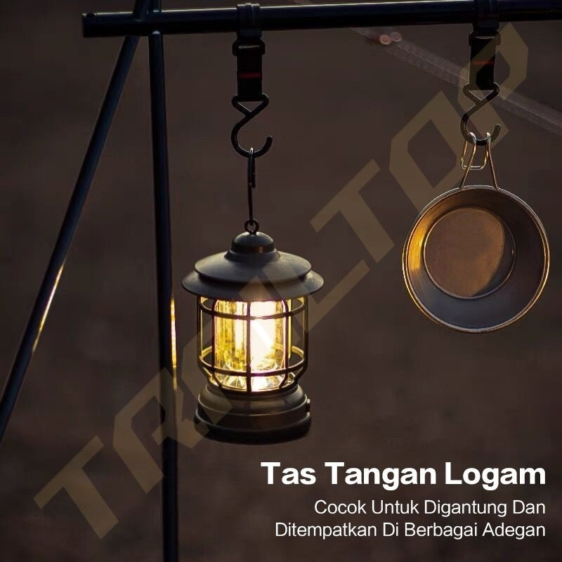 TrailTop Lampu Camping Lampu LED Lampu Lentera Baterai Lampu Tenda Camping Outdoor Cahaya Hangat